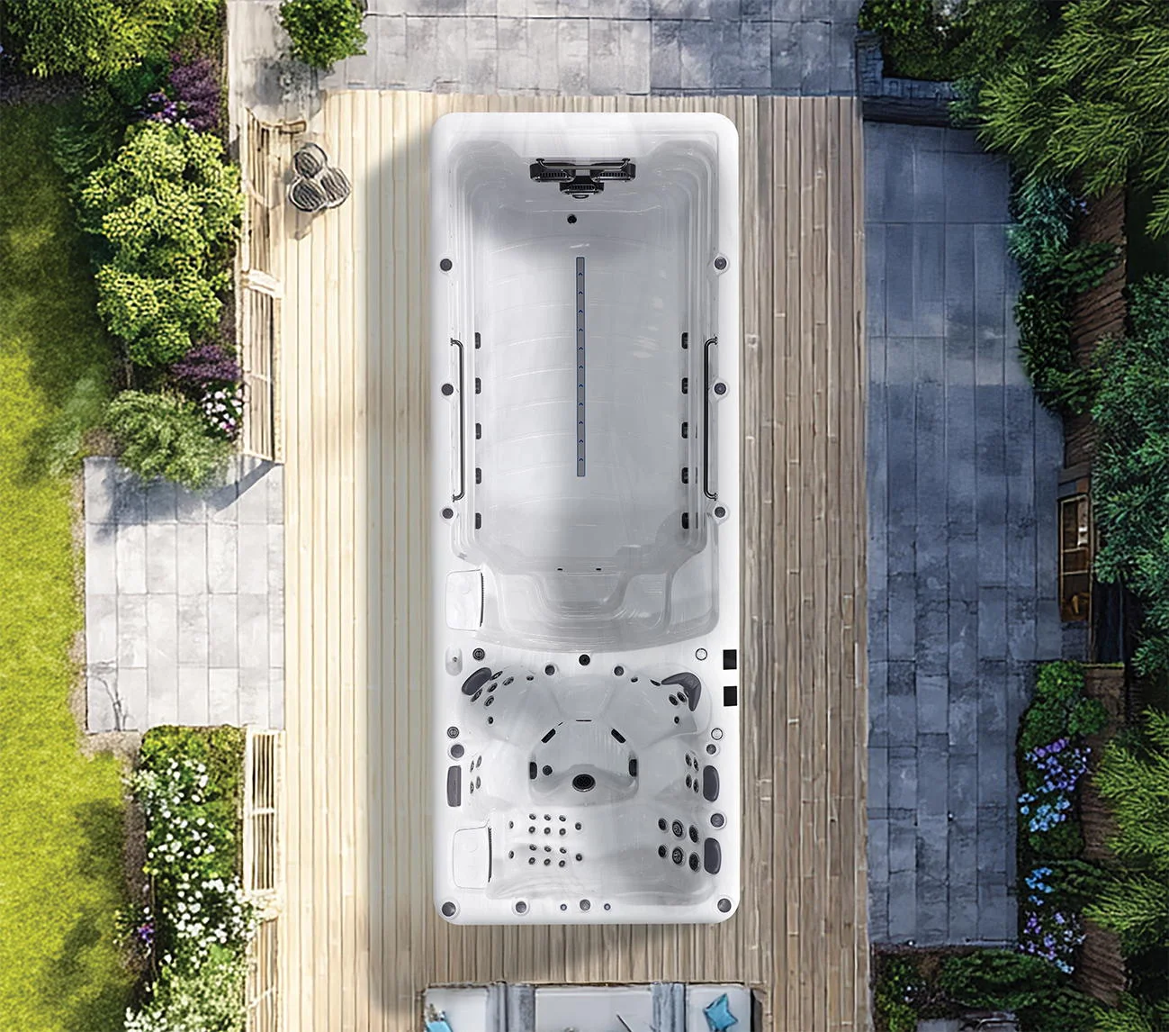 Spa de nage Helios