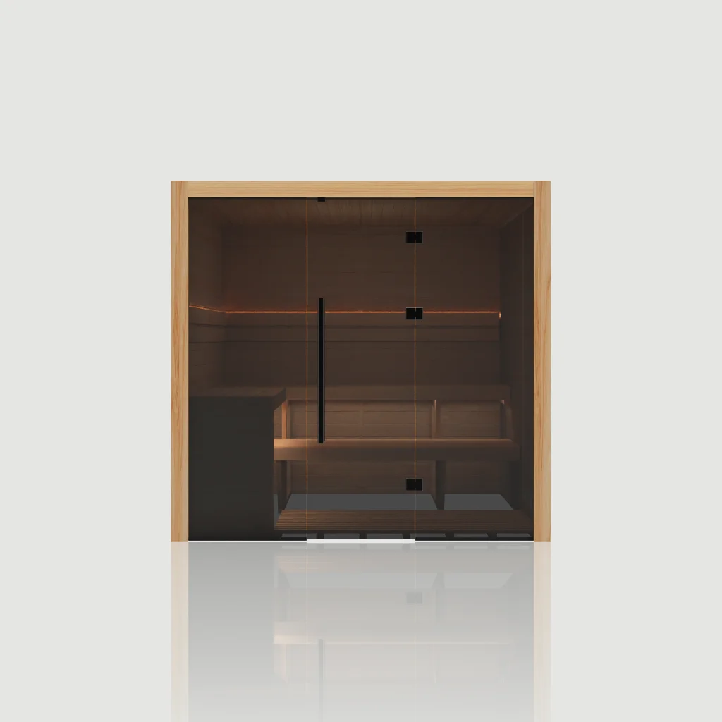 Sauna traditionnel 210 — Hekla Traditionnelle 210, finition Scandi