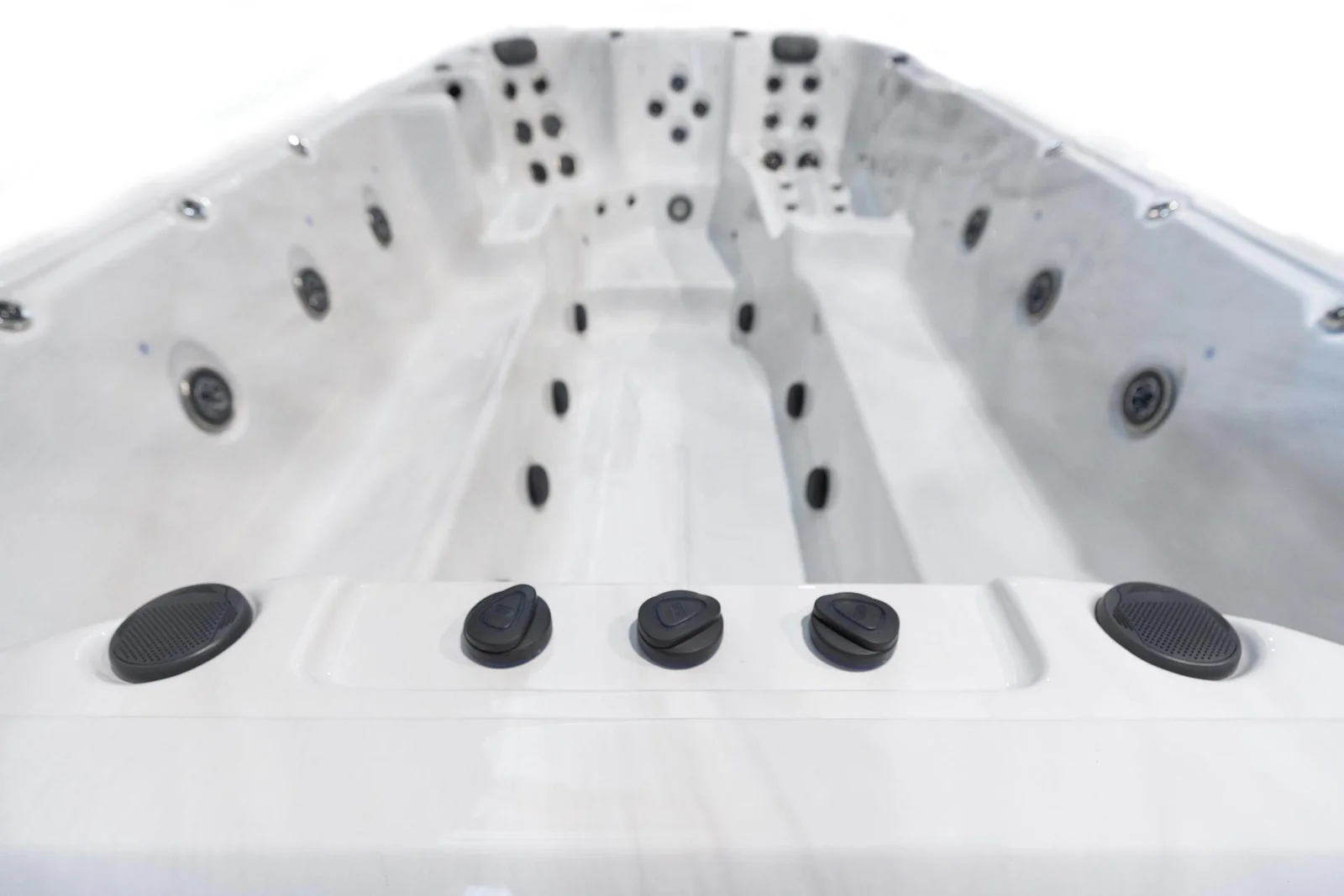 Spa de nage Titan — vue de dessus