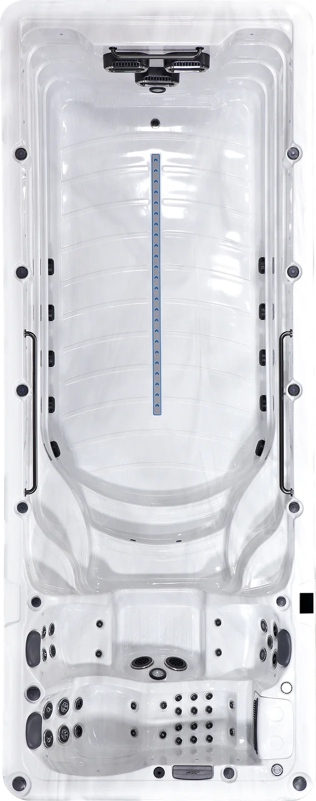 Spa de nage zelus — vue technique officielle